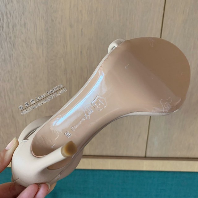 Gianvito Rossi專櫃款一字帶涼鞋 定制羊皮女士拖鞋 dx3598